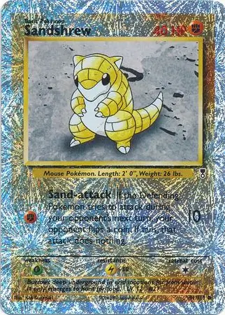 91/110 Sandshrew LC Common Reverse Holo