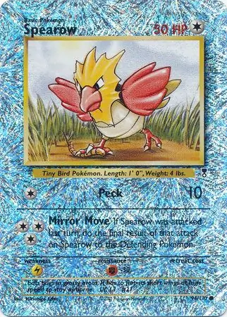 94/110 Spearow LC Common Reverse Holo