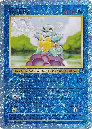 95/110 Squirtle LC Common Reverse Holo