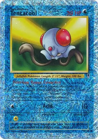 96/110 Tentacool LC Common Reverse Holo