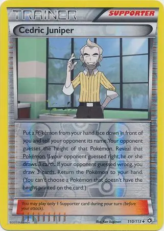 110/113 Cedric Juniper LTR Uncommon Reverse Holo