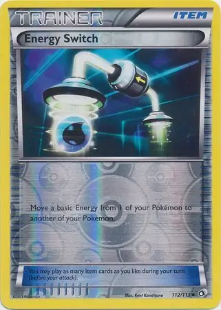 112/113 Energy Switch LTR Uncommon Reverse Holo