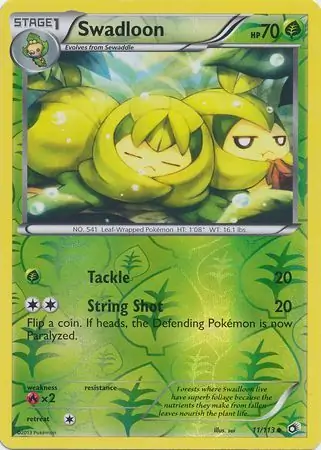 11/113 Swadloon LTR Uncommon Reverse Holo