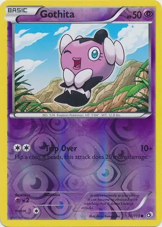 70/113 Gothita LTR Common Reverse Holo