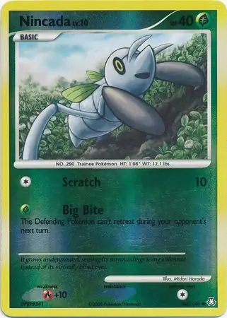 108/146 Nincada LA Common Reverse Holo