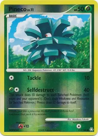 113/146 Pineco LA Common Reverse Holo