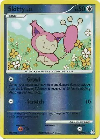 119/146 Skitty LA Common Reverse Holo