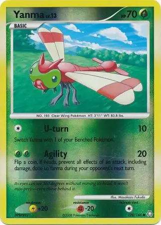 128/146 Yanma LA Common Reverse Holo