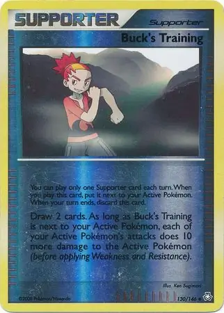130/146 Buck's Training LA Uncommon Reverse Holo