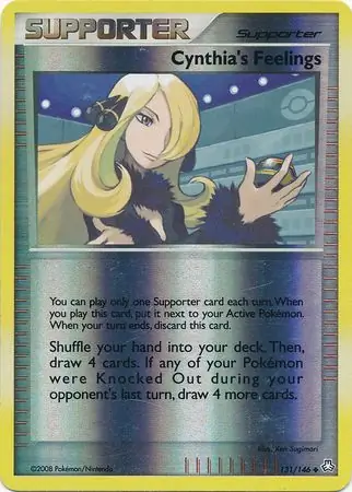 131/146 Cynthia's Feelings LA Uncommon Reverse Holo