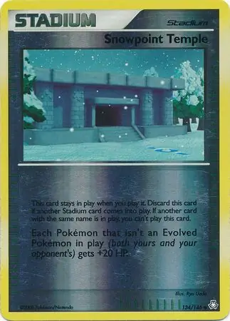 134/146 Snowpoint Temple LA Uncommon Reverse Holo