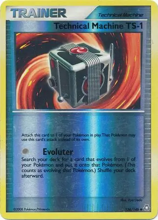 136/146 Technical Machine TS-1 LA Uncommon Reverse Holo
