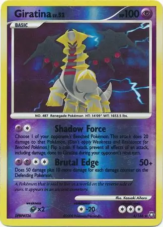 4/146 Giratina LA Rare Holo Reverse Holo