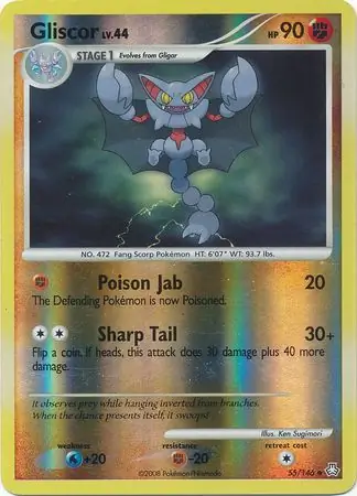 55/146 Gliscor LA Uncommon Reverse Holo