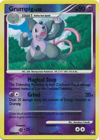 56/146 Grumpig LA Uncommon Reverse Holo