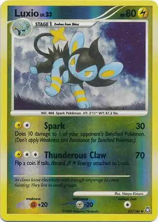 62/146 Luxio LA Uncommon Reverse Holo