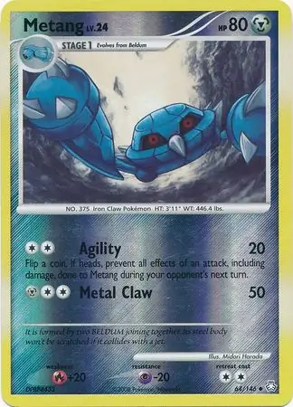 64/146 Metang LA Uncommon Reverse Holo