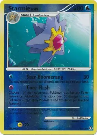 71/146 Starmie LA Uncommon Reverse Holo