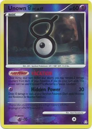 79/146 Unown V LA Uncommon Reverse Holo
