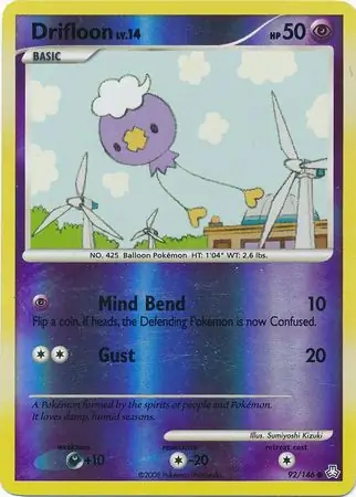 92/146 Drifloon LA Common Reverse Holo