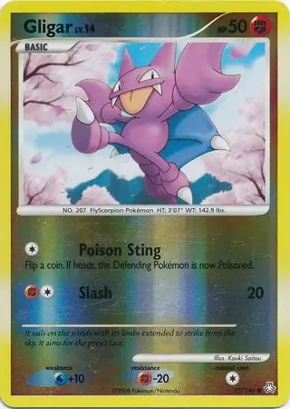95/146 Gligar LA Common Reverse Holo