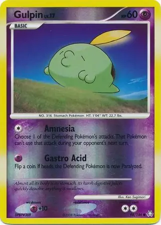 98/146 Gulpin LA Common Reverse Holo