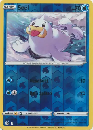033/196 Seel LOR Common Reverse Holo