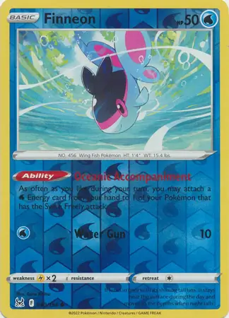 040/196 Finneon LOR Common Reverse Holo