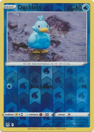 046/196 Ducklett LOR Common Reverse Holo