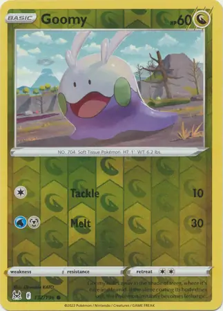 132/196 Goomy LOR Common Reverse Holo