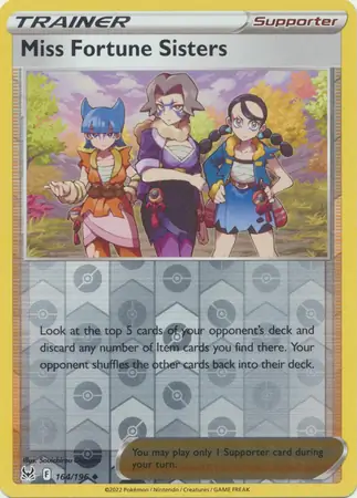 164/196 Miss Fortune Sisters LOR Uncommon Reverse Holo