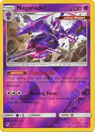 108/214 Naganadel LOT Rare Holo Reverse Holo