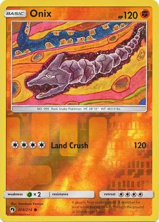 109/214 Onix LOT Common Reverse Holo