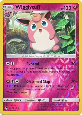 134/214 Wigglytuff LOT Rare Reverse Holo