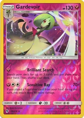 141/214 Gardevoir LOT Rare Holo Reverse Holo