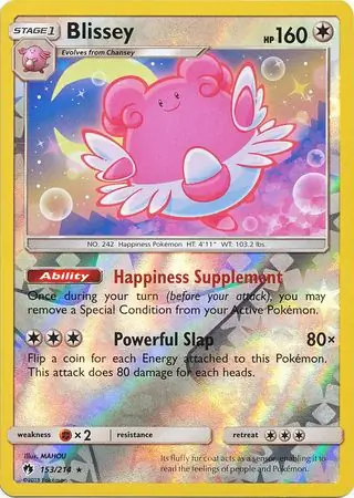 153/214 Blissey LOT Rare Holo Reverse Holo