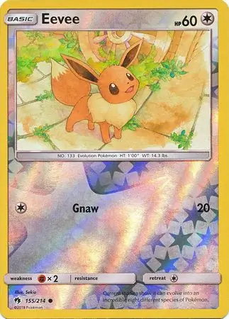 155/214 Eevee LOT Common Reverse Holo