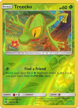 20/214 Treecko LOT Common Reverse Holo