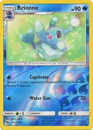 66/214 Brionne LOT Uncommon Reverse Holo