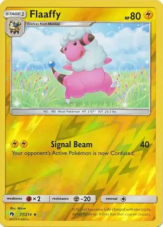 77/214 Flaaffy LOT Uncommon Reverse Holo