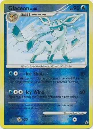 20/100 Glaceon MD Rare Reverse Holo