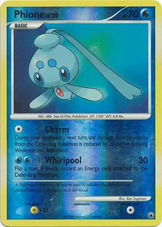 27/100 Phione MD Rare Reverse Holo