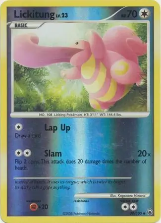 39/100 Lickitung MD Uncommon Reverse Holo
