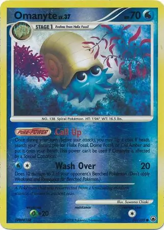 69/100 Omanyte MD Common Reverse Holo