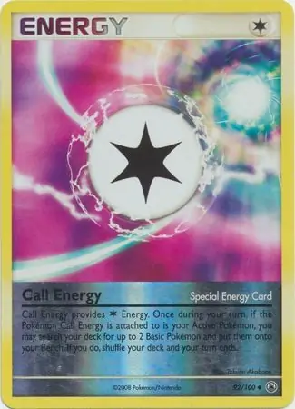 92/100 Call Energy MD Uncommon Reverse Holo