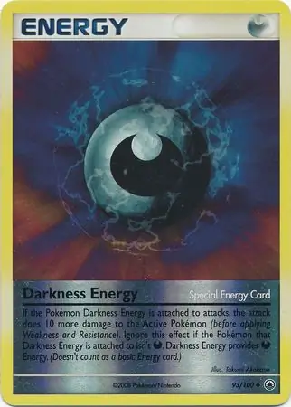 93/100 Darkness Energy MD Uncommon Reverse Holo