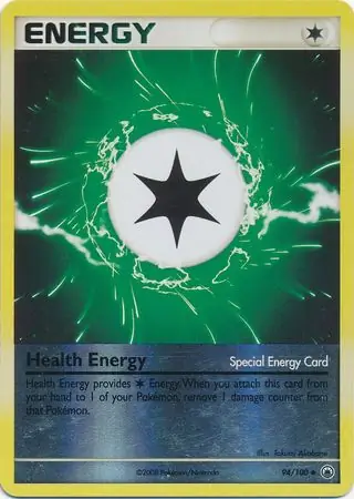 94/100 Health Energy MD Uncommon Reverse Holo