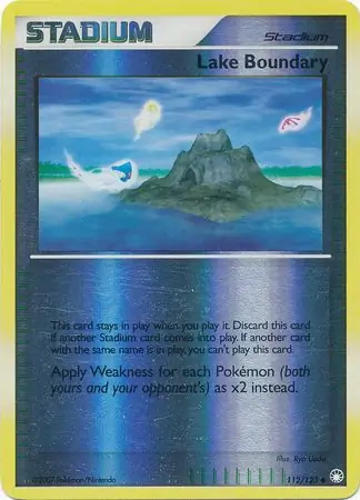 112/123 Lake Boundary MT Uncommon Reverse Holo