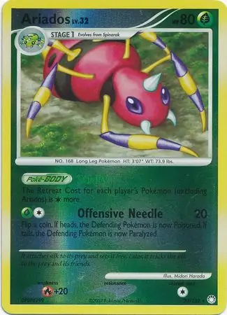 20/123 Ariados MT Rare Reverse Holo