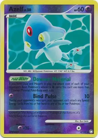 4/123 Azelf MT Rare Holo Reverse Holo